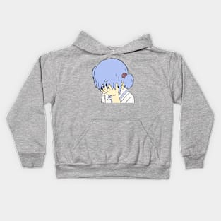 I draw the facepalm mio meme / funny nichijou Kids Hoodie